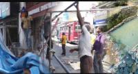 கண்டி நகரை துப்புரவு செய்யும் வேலைத்திட்டம்.